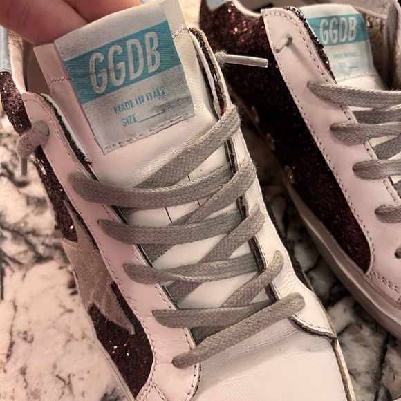 SOLD ON OTHER SITE golden goose GGDB superstars glitter sequin size 39 - Picture 3 of 13